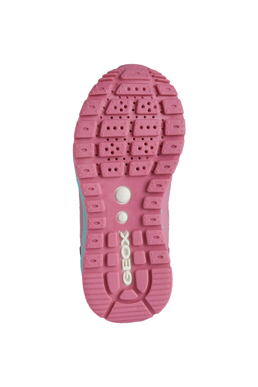 Geox Kids Trainers | Pavel | Fuchsia & Watersea