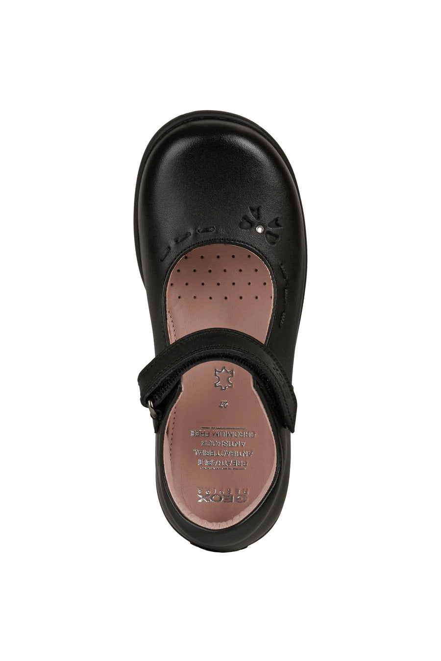 Geox Girls School Shoes | Naimara Mary-Jane | Black 