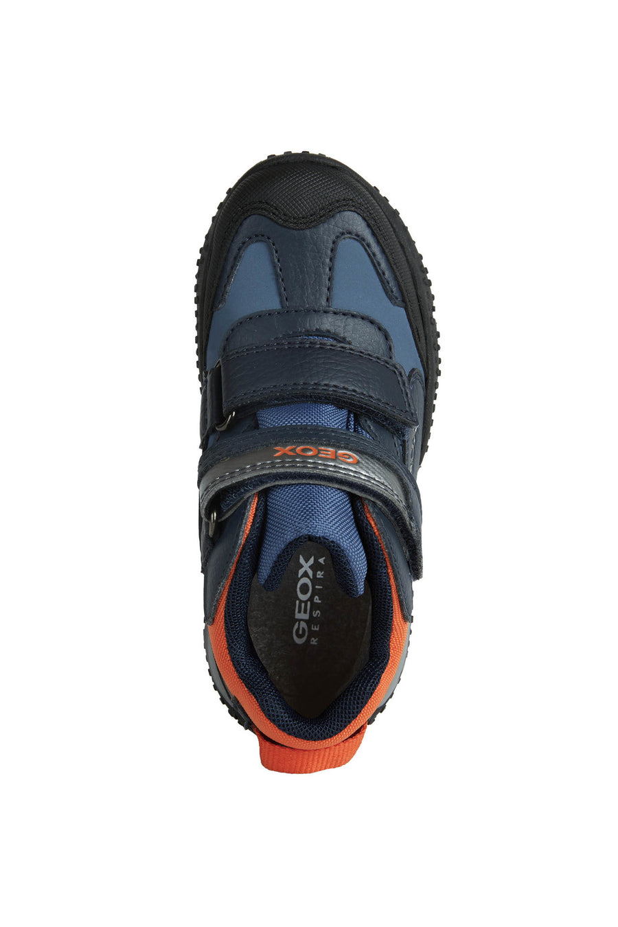 Geox Baltic | Velcro Trainers Boots | Navy & Orange