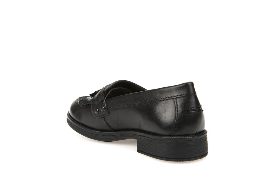 Geox Loafer|Agata|Black Leather
