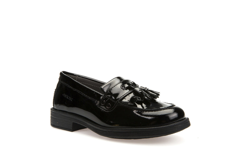 Geox Loafer|Agata A|Black Patent