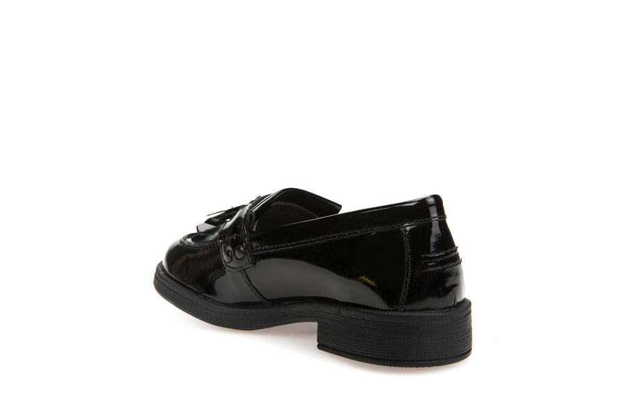 Geox Loafer|Agata A|Black Patent