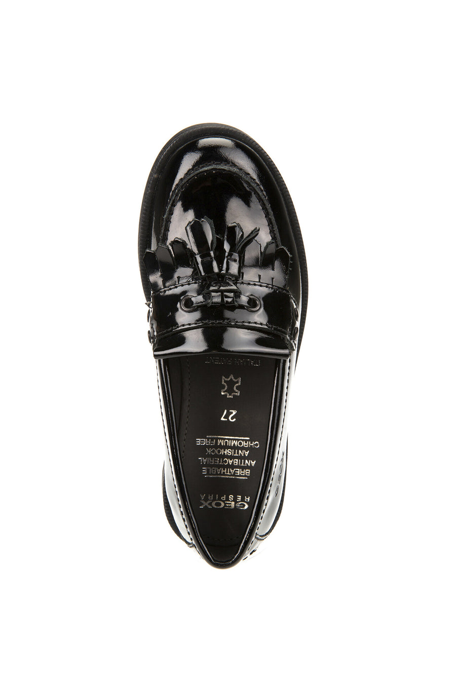 Geox Loafer|Agata A|Black Patent