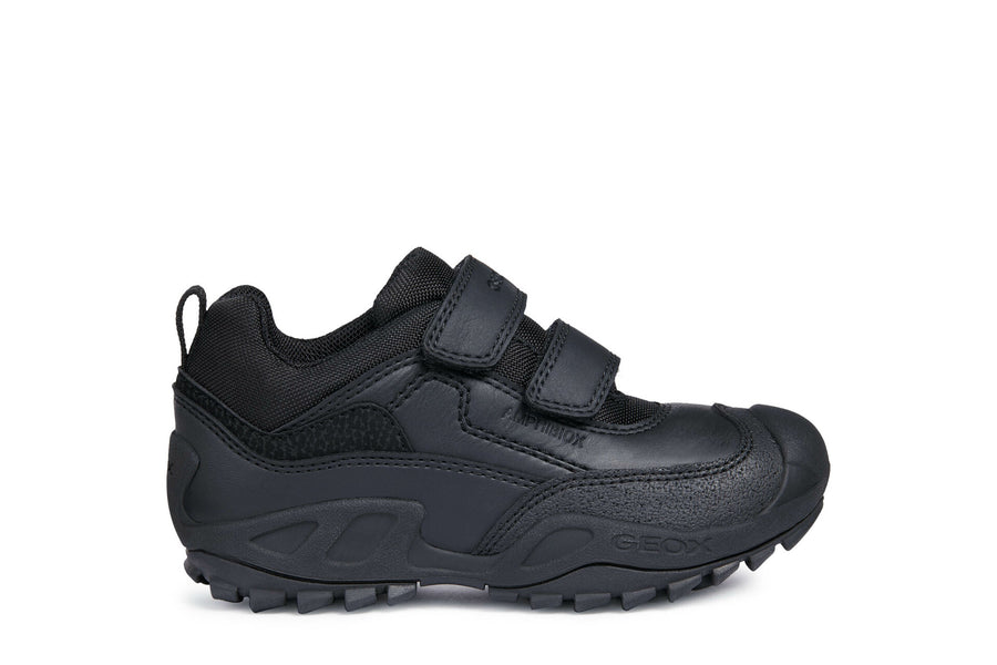 Geox Waterproof Shoes|Savage Tex|Black Leather