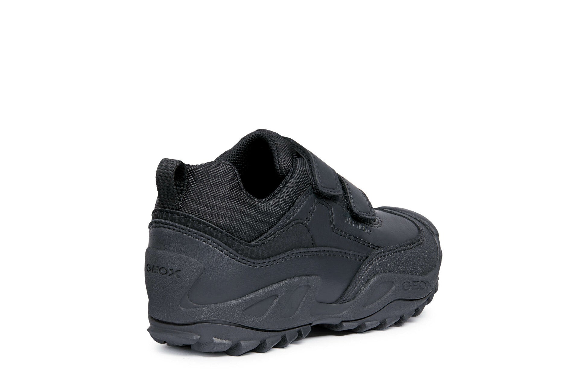 Geox school Shoes Savage Tex waterproof Black Leather