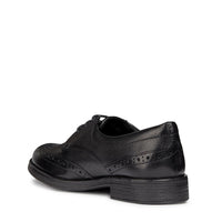 Geox Agata D Lace Up | Black Leather
