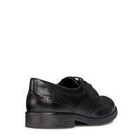 Geox Agata D Lace Up | Black Leather