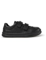 Camper School Shoes | Velcro Runner | Black