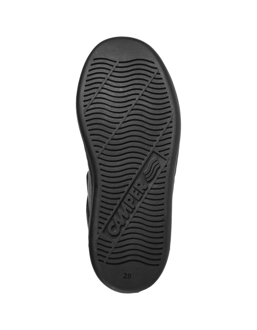 Camper School Shoes | Velcro Runner | Black