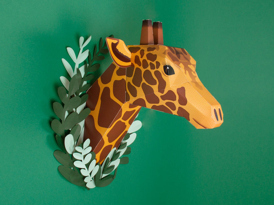 Clockwork Soldier Create Your Own Paper Giraffe head
