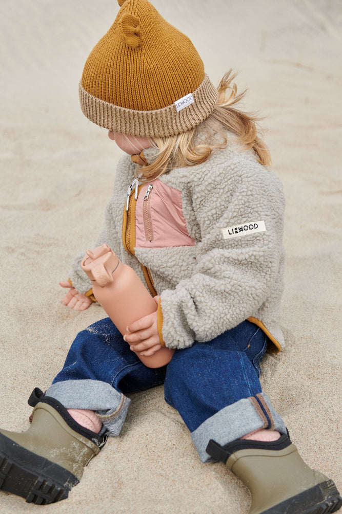 Liewood Beanie | Gina Kids Beanie with ears | Caramel