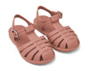 Liewood Sandals | Bre Beach Shoes | Dark Rose