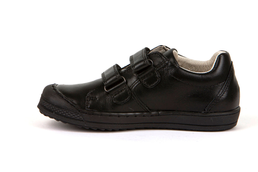 Froddo Luka | Velcro School Shoe | Black