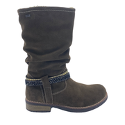 Lurchi Boots|Lia-Tex Tall Waterproof Boots|Brown Suede