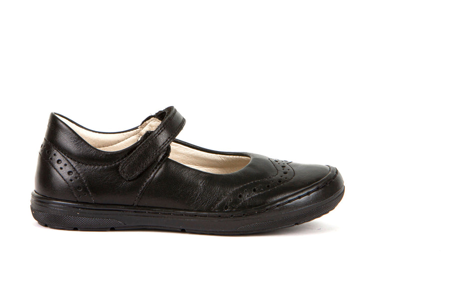 Froddo School Shoes | Mia B Mary-Jane | Black Leather