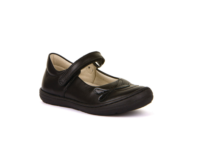Froddo Mary Jane Black Shoes | Mia Dragon Fly | Black 