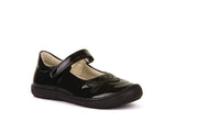 Froddo Mary Jane Black Shoes | Mia Dragon Fly | Black Patent
