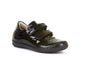 Froddo Girls Velcro School Shoes | Mia D | Black Patent 