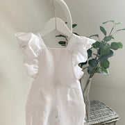 Freya Lillie Florence Dungarees|White