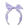 Rockahula for Girls | Check Tie Headband | Lilac