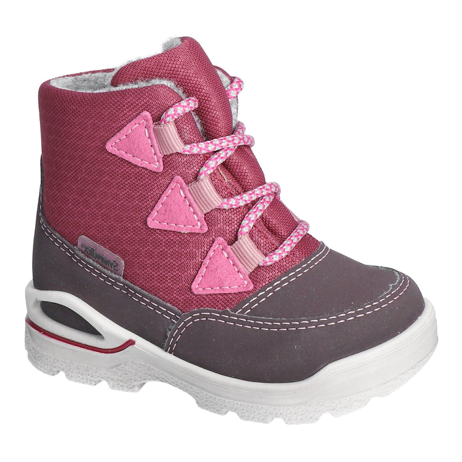 Ricosta Emil | Waterproof Lace Boot | Fuchsia