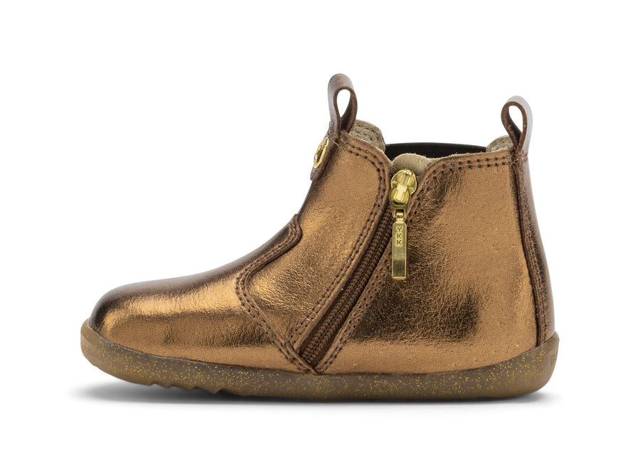 Bobux Jodphur Boots | Step Up Chelsea | Copper