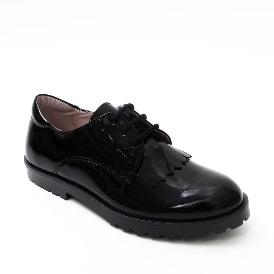 Petasil School Shoe | Tracey | Black Patent