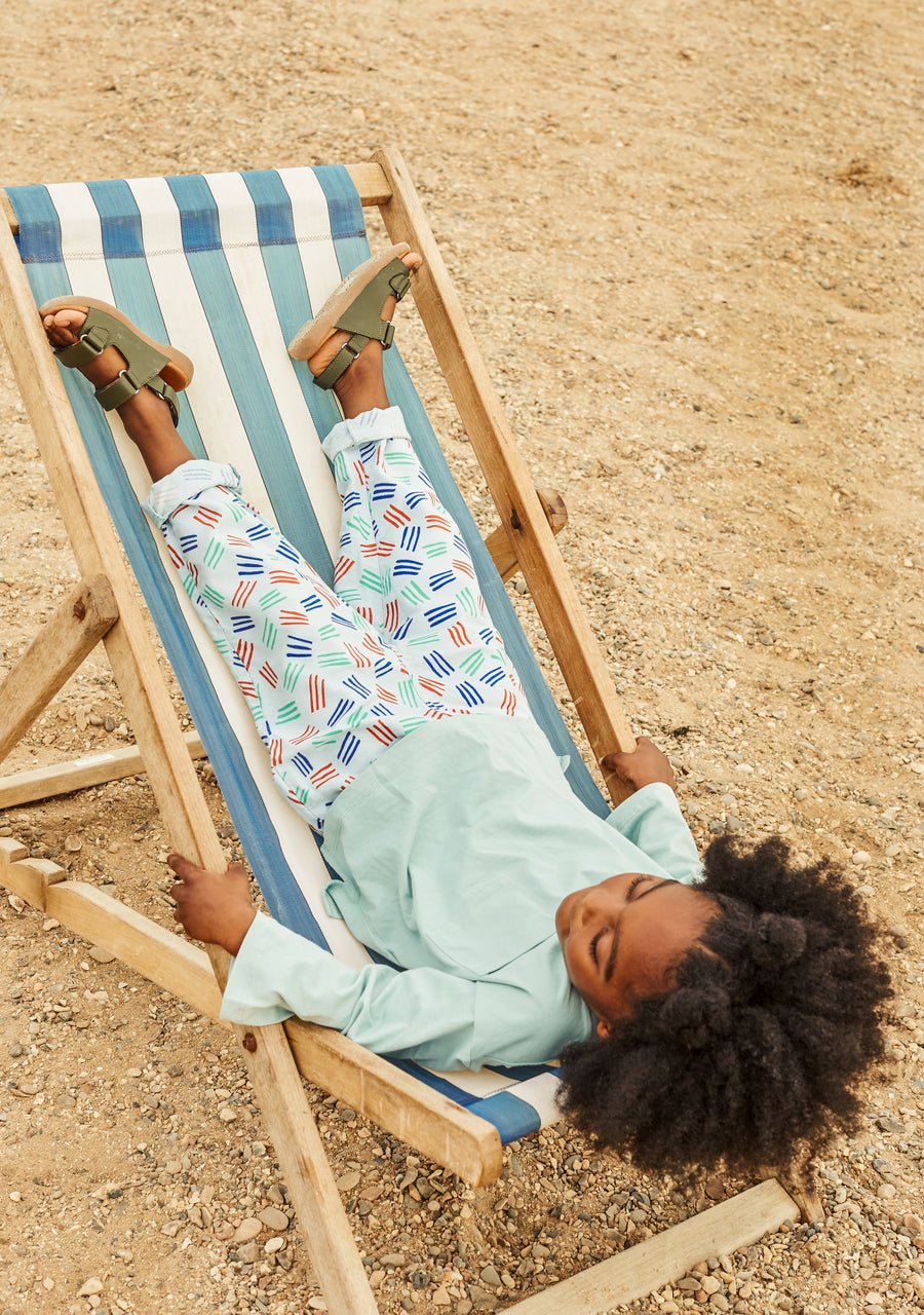 Zig and Star Junior Sandals | Solar | Khaki