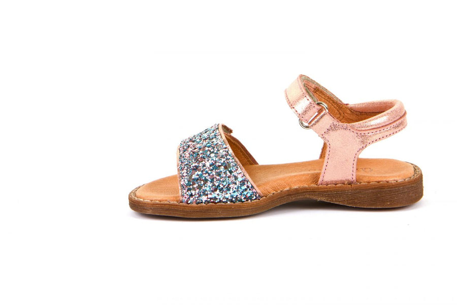 Froddo Sandals|Lore Glitter|Velcro|Sparkle Pink & Blue Mix