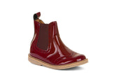 Froddo Chelsea Boots | Chelys Brogue | Red Patent