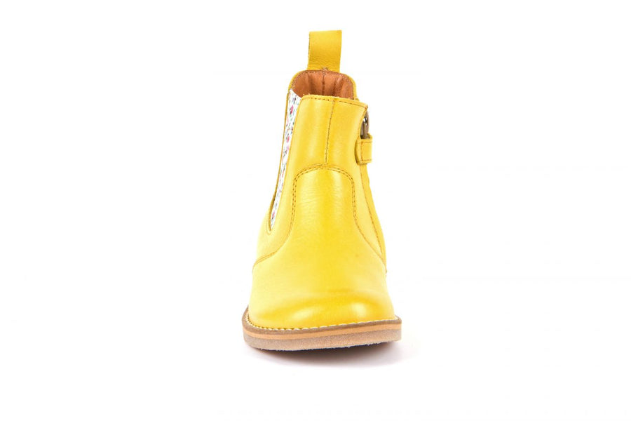 Froddo Yellow Chelsea Boot |  Chelys  |  Bright Yellow & Floral