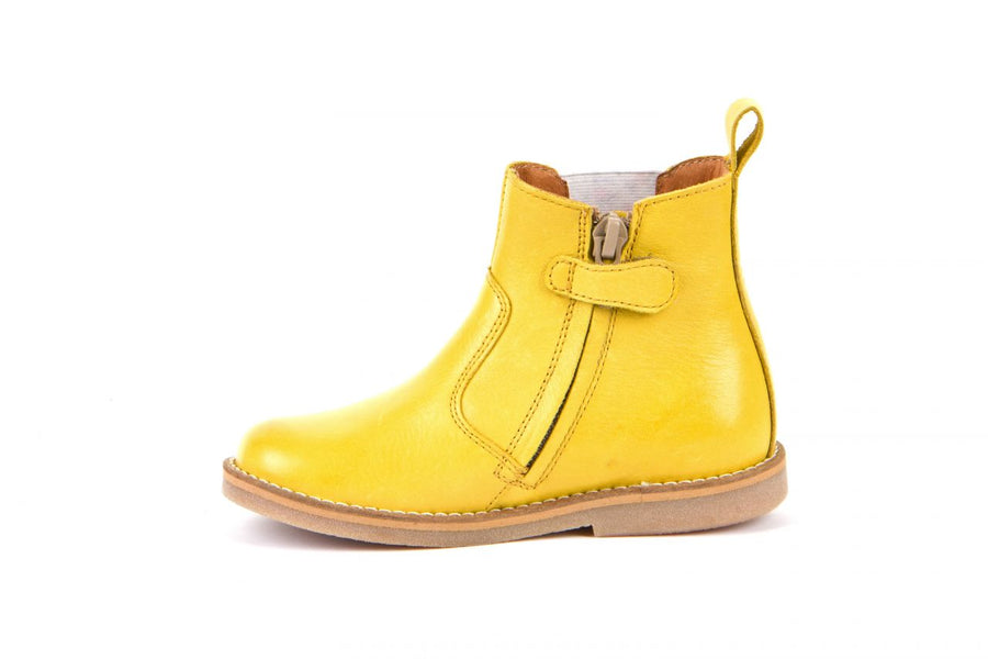 Froddo Yellow Chelsea Boot |  Chelys  |  Bright Yellow & Floral