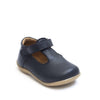 Petasil Shoes|Tim T-Bar Kids Velcro|Navy