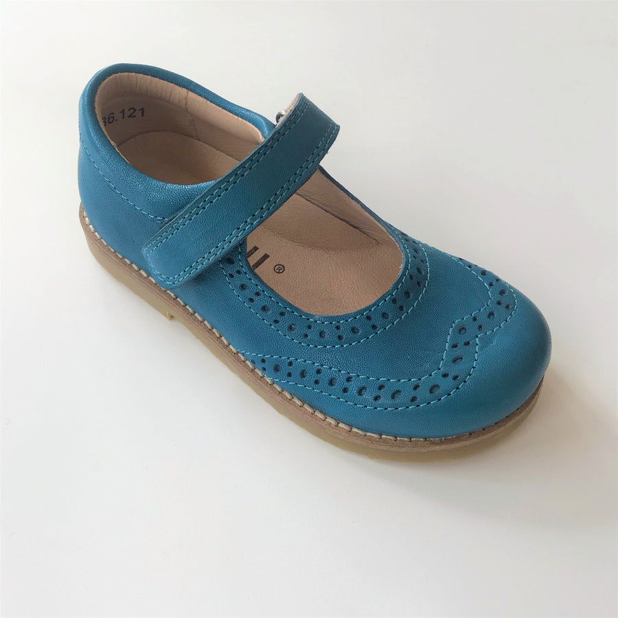 Petasil Caitlin | Girls Velcro Shoe | Blue