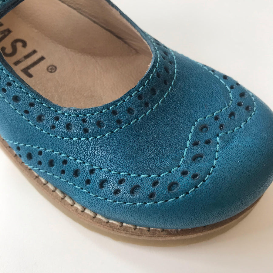 Petasil Caitlin | Girls Velcro Shoe | Blue