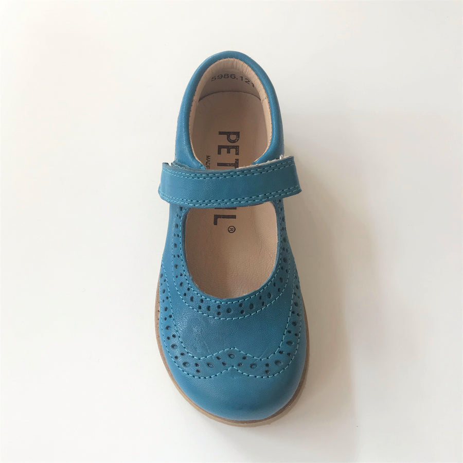 Petasil Caitlin | Girls Velcro Shoe | Blue